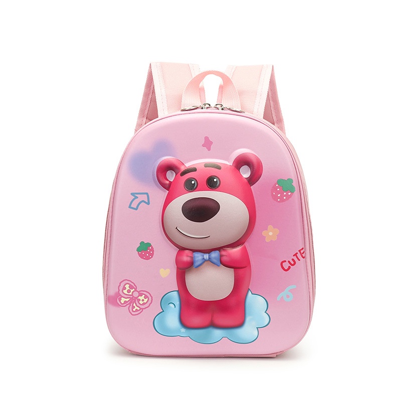 Ba Lô Vỏ Trứng Trọng Lượng Nhẹ Thoáng Khí In Hình Thỏ Dễ Thương Cho Trẻ Mẫu Giáo