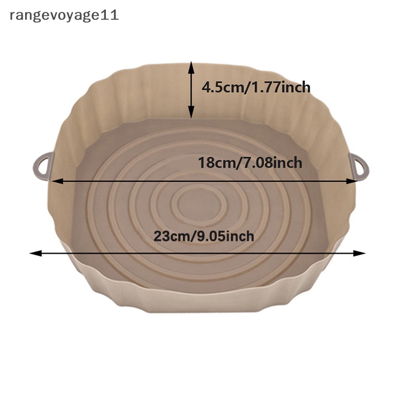 Nồi Chiên Không Dầu Bằng Silicon 23cm Tiện Dụng Cho Lò Vi Sóng