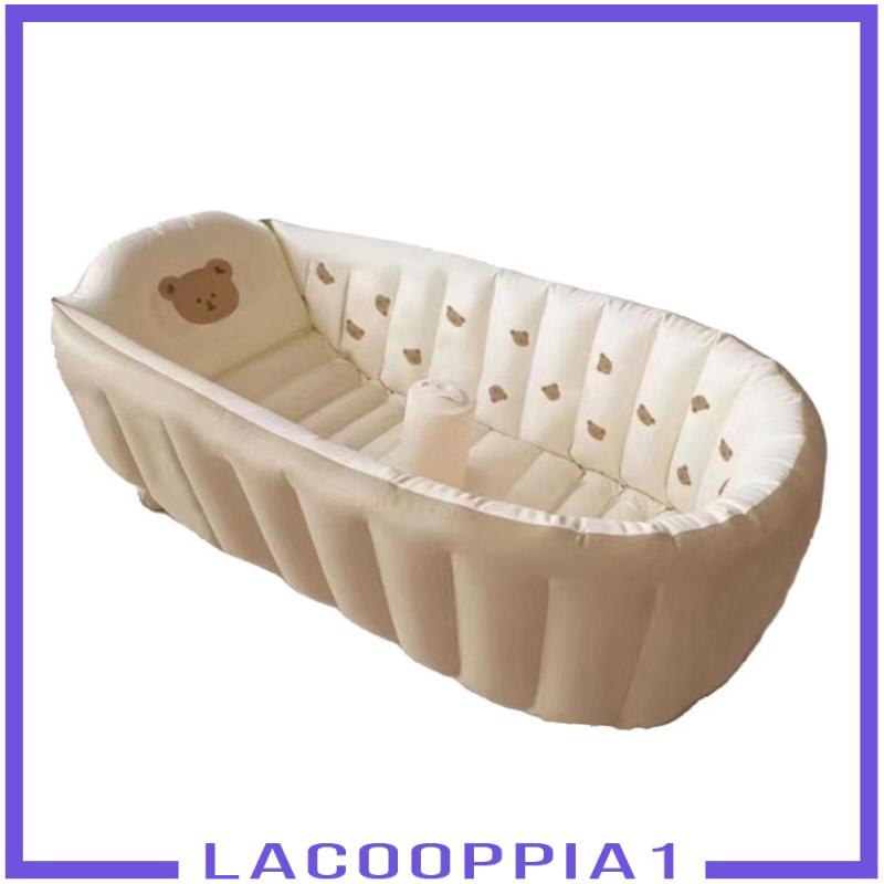 1 Bồn Tắm Bơm Hơi Bằng PVC Có Thể Gấp Gọn Tiện Dụng Cho Bé