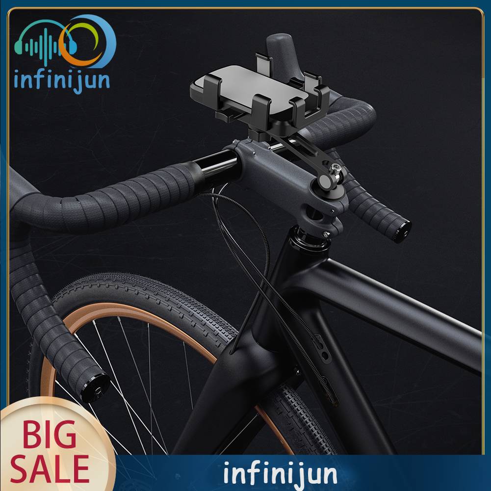 Giá Đỡ Điện Thoại Có Thể Điều Chỉnh Gắn Ghi Đông Xe Đạp / Xe Máy