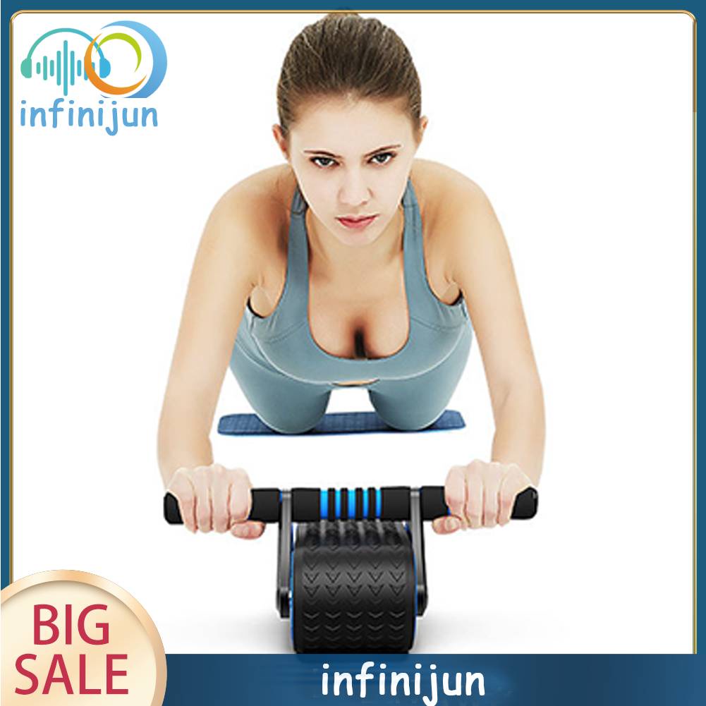 Con Lăn Tập Bụng Có Đệm Đầu Gối An Toàn Không Ồn Màu Sắc Ngẫu Nhiên