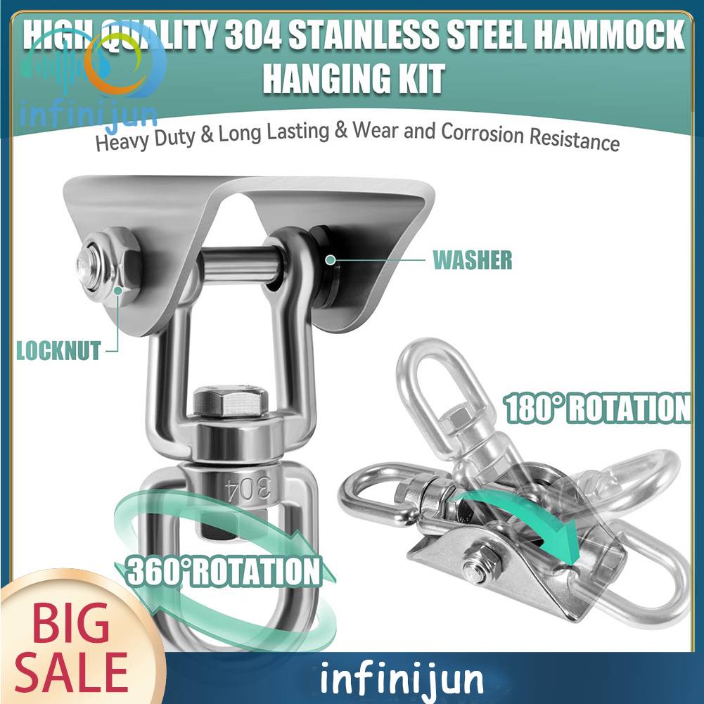 Móc Treo Võng Tập Yoga Gắn Tường Chịu Tải Nặng