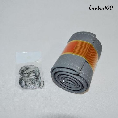 Bộ Vỏ Bọc Vô Lăng Xe Hơi Giả Da Kèm Chỉ Thêu DIY