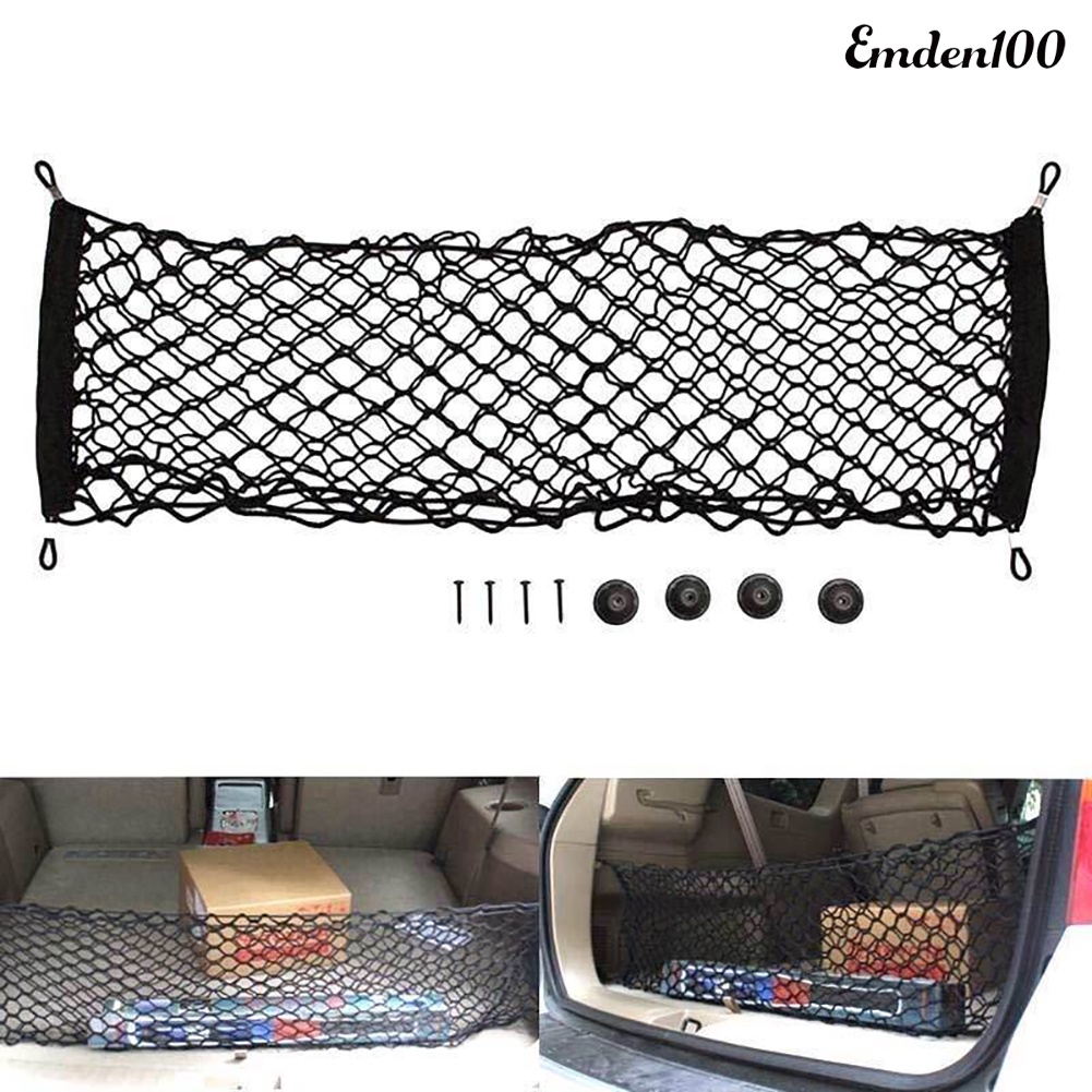 Túi Lưới Giữ Hành Lý Gắn Cốp Xe Hơi Tiện Dụng