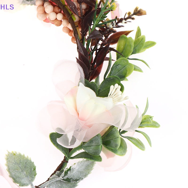 Vòng Hoa Đội Đầu Phụ Kiện Trang Trí Tóc Cho Nữ