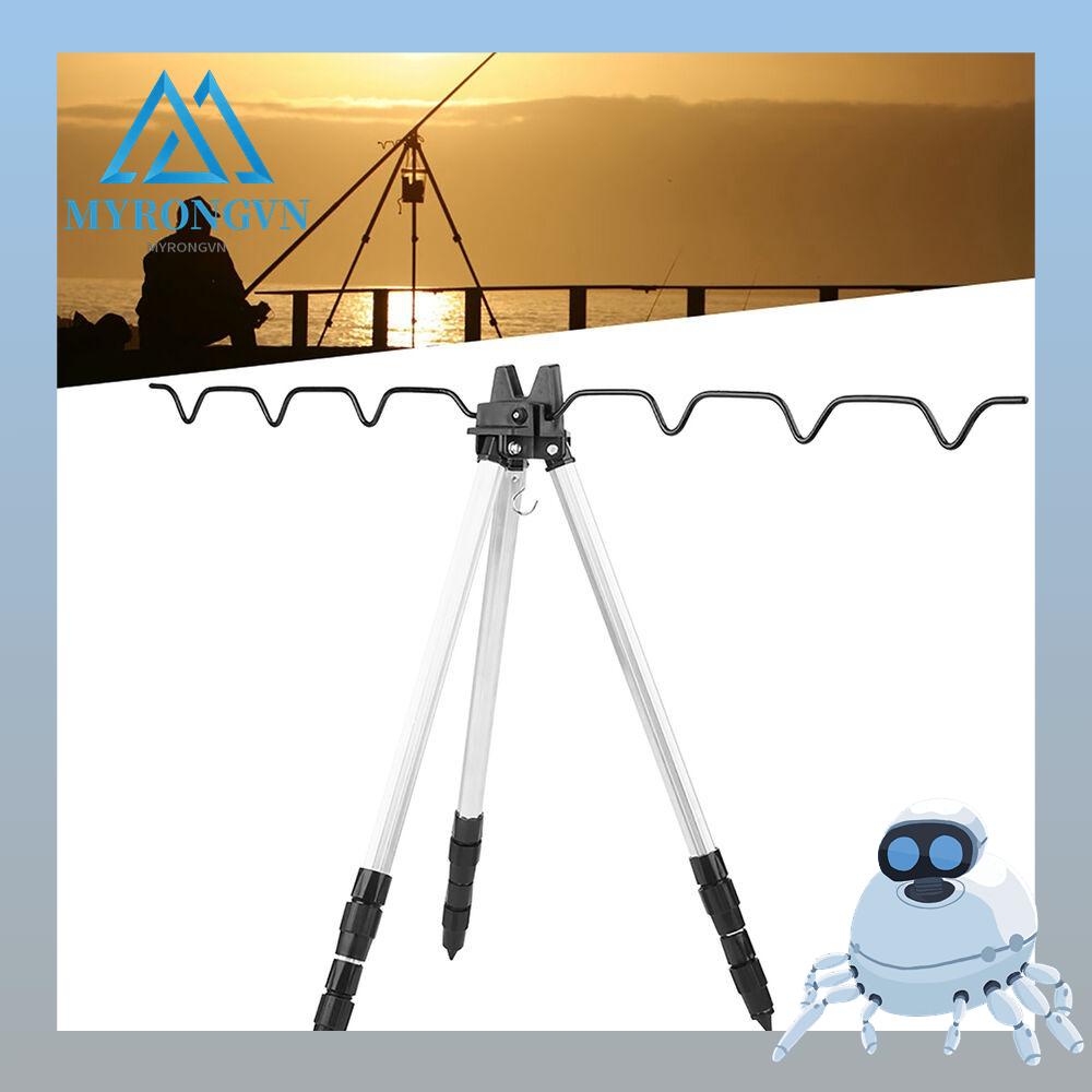 Giá Đỡ Cần Câu Cá Hình Tam Giác Bằng Hợp Kim Nhôm Tiện Dụng