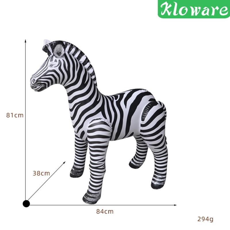 [Kloware] Bong Bóng Trang Trí Chủ Đề Con Hổ / Ngựa Vằn