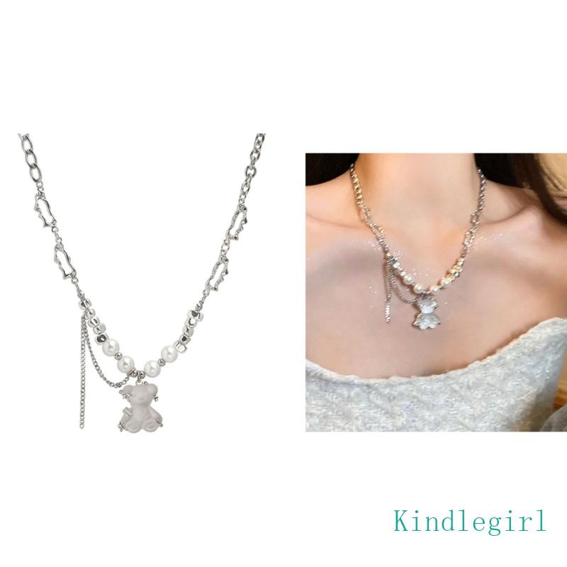 Vòng cổ Mặt Hình Động Vật Dễ Thương Phong Cách Hip Hop