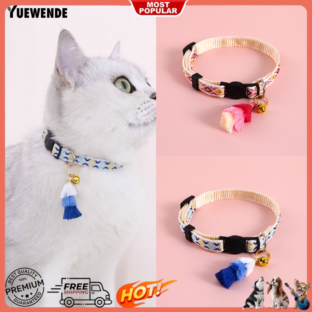 Vòng Cổ Bắt Mắt Thoáng Khí Họa Tiết Bộ Lạc Dành Cho Thú Cưng YQ.E