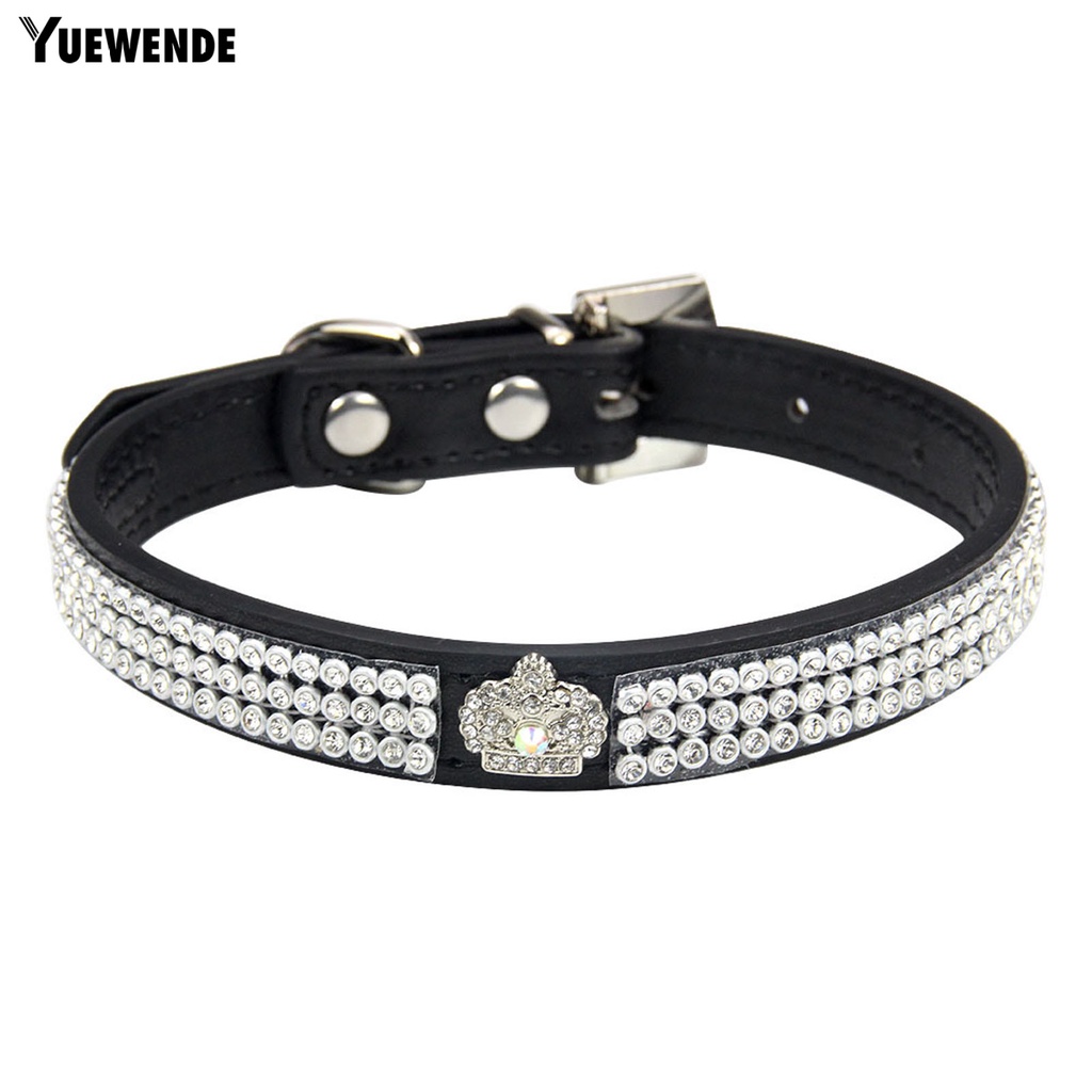 Yq.e Vòng Cổ Choker Đính Đá Có Thể Điều Chỉnh Thời Trang Dành Cho Thú Cưng