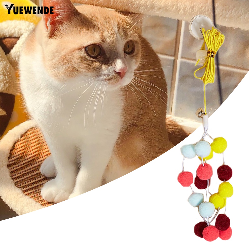 Đồ Chơi Hình Sâu Bướm Có Giác Hút Độ Co Giãn Cao Cho Mèo Cưng