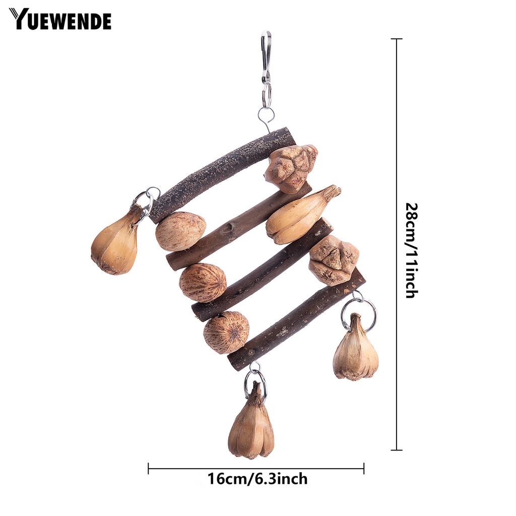 Đồ Chơi Tháo Lắp Linh Hoạt Chống Trầy Xước An Toàn Cho Vẹt Macaw