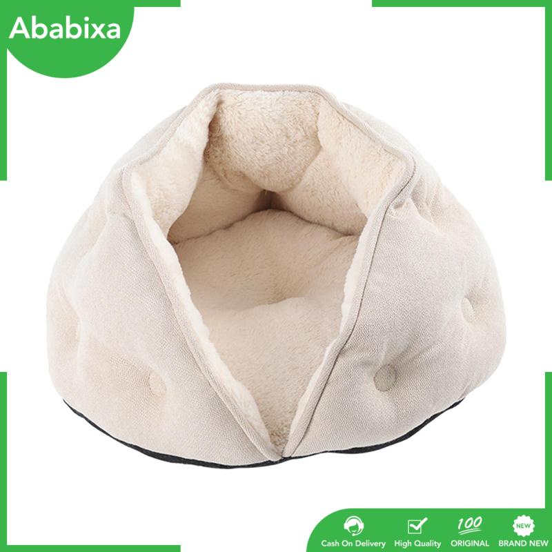 [Ababixa] Giường Ngủ Bán Nguyệt Thoải Mái Cho Thú Cưng Cỡ Nhỏ Và Chó Mèo