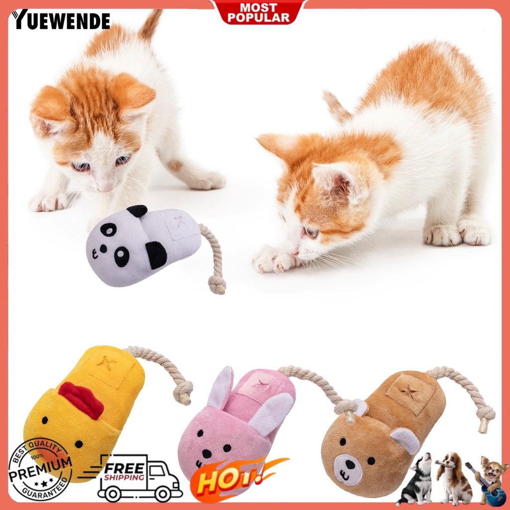 Thú Nhồi Bông YQ.E Siêu Mềm Chống Mài Mòn Giảm Căng Thẳng Cho Mèo Cưng