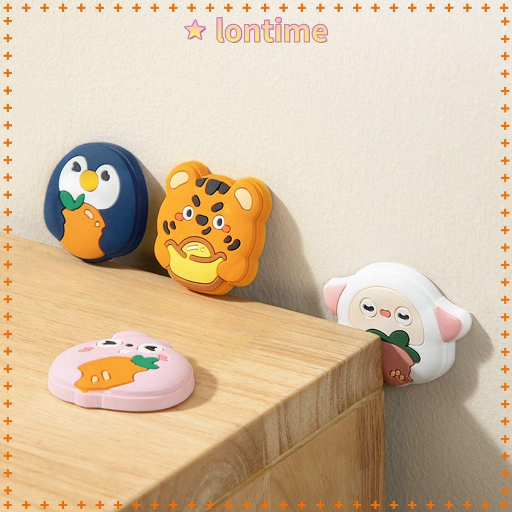 5 Miếng Dán Chặn Cửa Chống Va Đập Họa Tiết Hoạt Hình