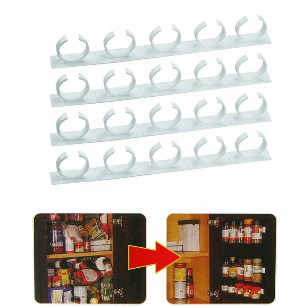 Set 4 Dụng Cụ Kẹp Gia Vị Bằng Nhựa Cao Cấp