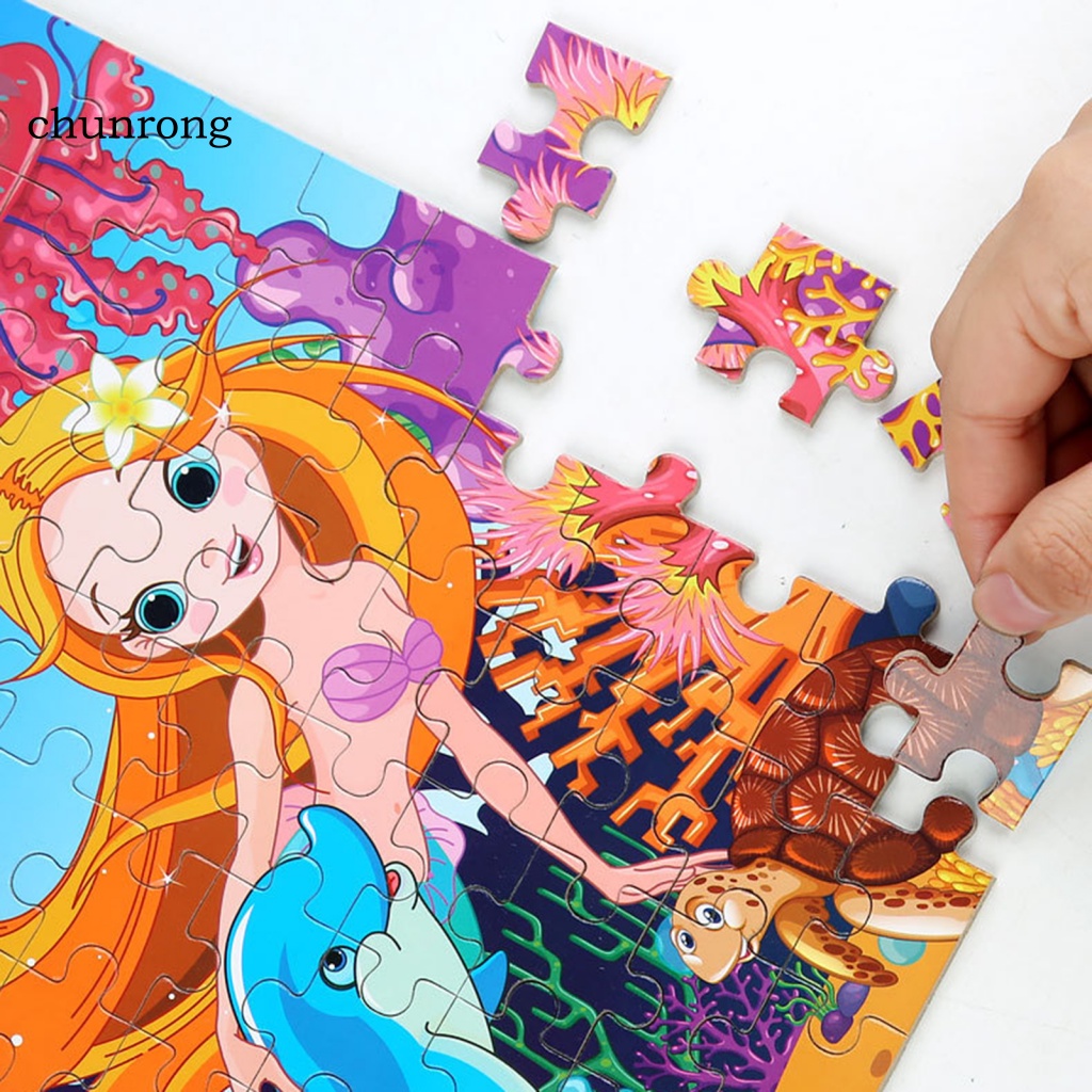 Set 100 Mảnh Ghép Tranh Siêu Nhẹ Hình Công Chúa Cho Bé Gái