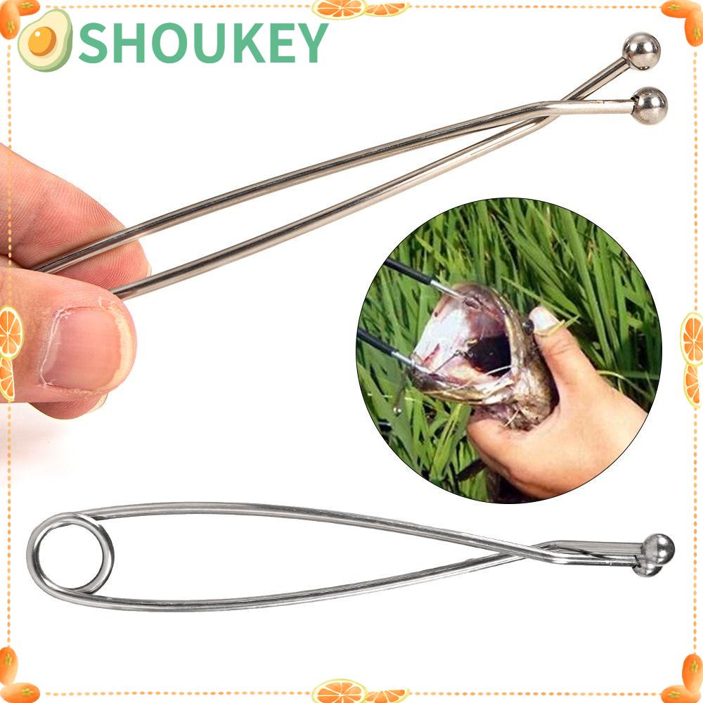 Set 2 Dụng Cụ Kẹp Miệng Cá Bằng Thép Không Gỉ SHOUKEY