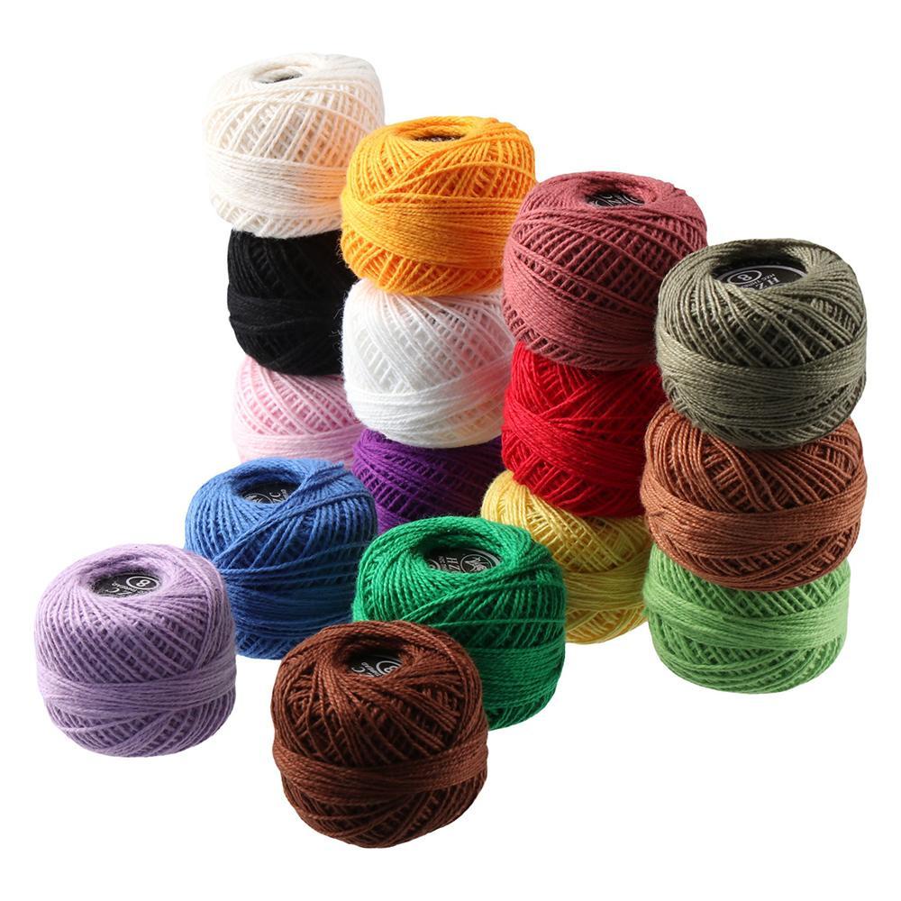 GOGOUP Cuộn Chỉ Thêu 10 Màu Sắc