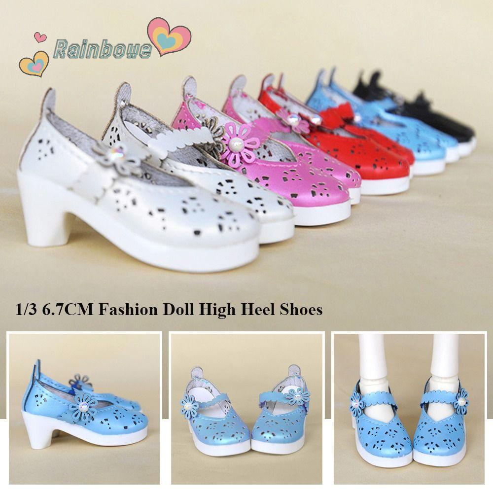 Giày Vải Màu Cầu Vồng Mới Dành Cho Búp Bê 6.7CM (5 Màu)