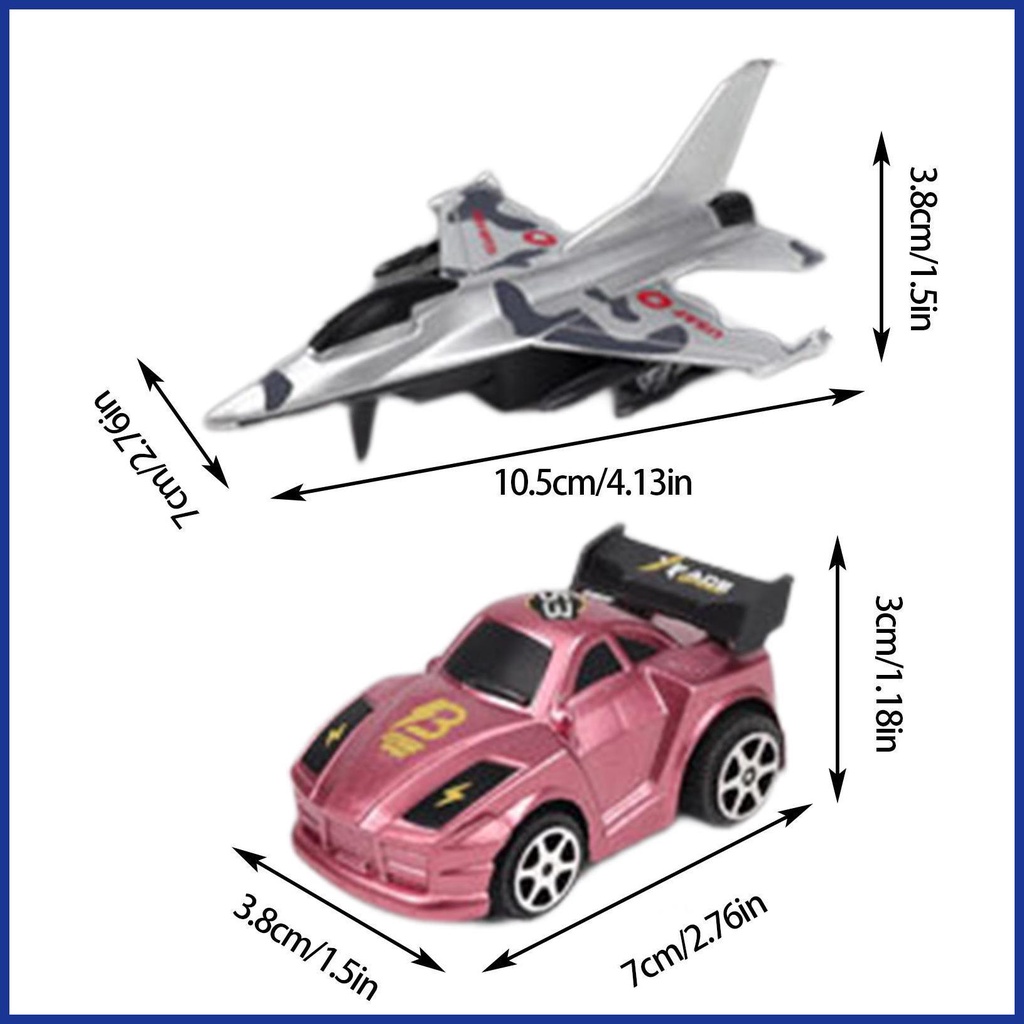 Xe Đua Đồ Chơi Kéo Lưng Ma Sát Vui Nhộn Cho Bé Trai 3 Tuổi