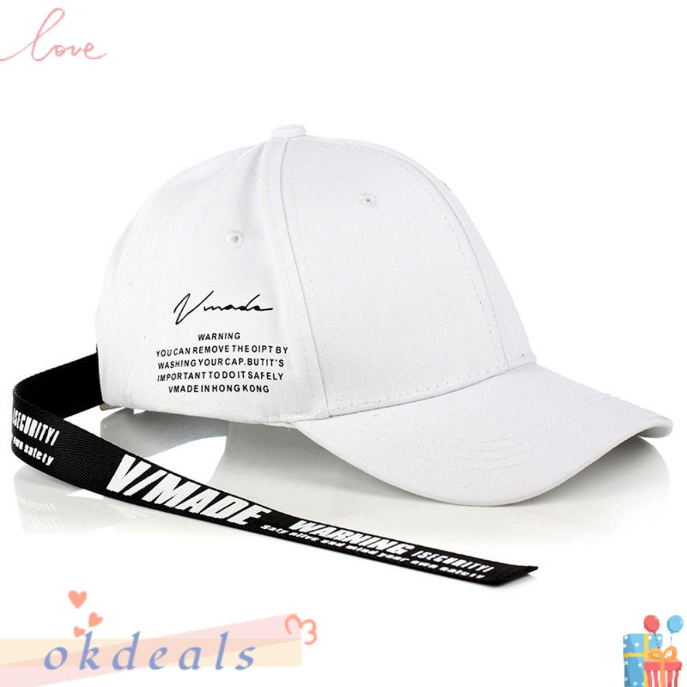 Mũ Lưỡi Trai Chống Nắng Phối Ruy Băng Dài Điều Chỉnh Được Cho Nam Và Nữ