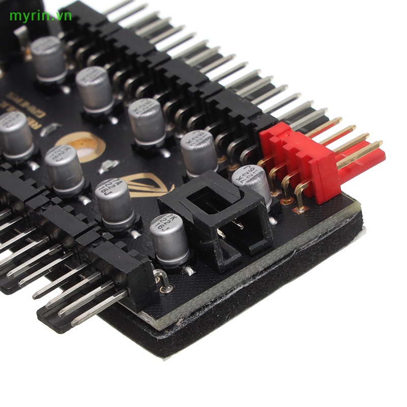 Hub Chia Cổng Quạt Tản Nhiệt 4-Pin Pwm Chuyên Dụng Cho Máy Tính