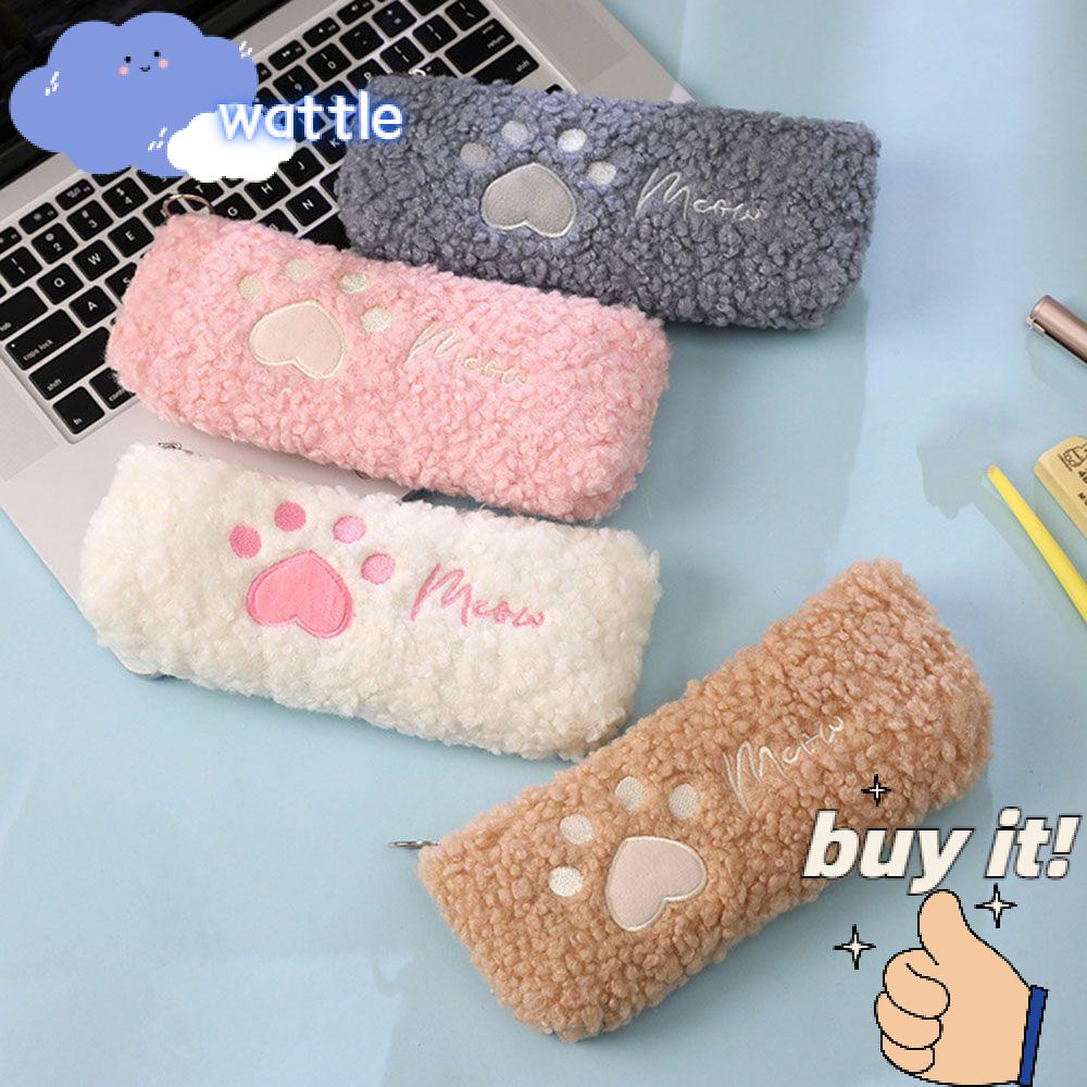 Túi Đựng Bút Hình Động Vật Mềm Mại Tiện Dụng Giá Đỡ