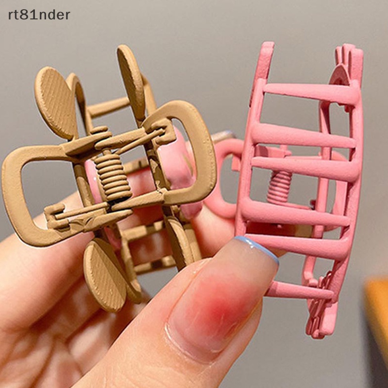 Rt Kẹp Tóc Càng Cua Bằng Kim Loại Hình Học Hoang Dã Cho Nữ n