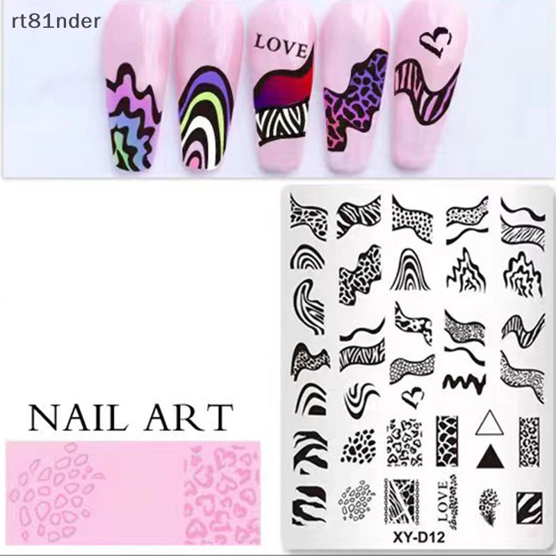 Khuôn Trang Trí Móng Tay Nghệ Thuật Hình Hoa Xinh Xắn