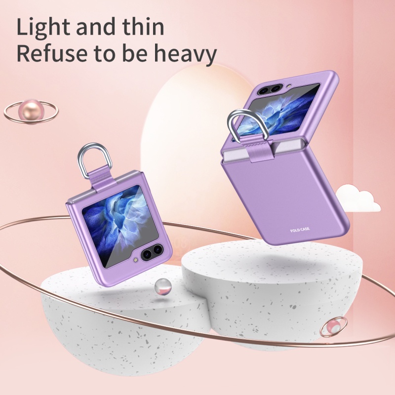 Ốp Điện Thoại PC Siêu Mỏng Chống Sốc Cho Samsung Z Flip 5 Samsung Z Flip 4 Z Flip 3