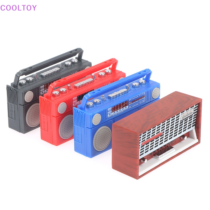 Radio Đồ Chơi Mini Tỷ Lệ 1: 12 Trang Trí Nhà Búp Bê