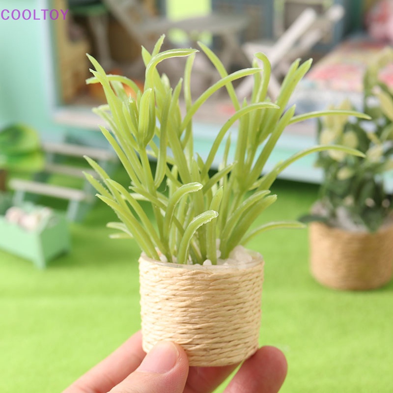 Mô Hình Chậu Cây Trang Trí Nhà Búp Bê Tỉ Lệ 1: 6