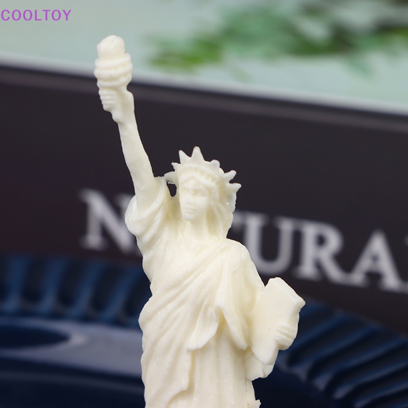 Cooltoy Set 2 Mô Hình Tượng Nữ Thần Tự Do Mini Tỉ Lệ 1: 12 Trang Trí Nội Thất Nhà Búp Bê