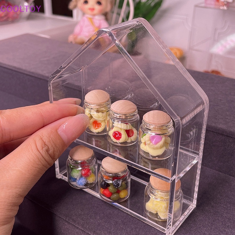 Kệ Trưng Bày Bánh Tráng Miệng 1: 12 Trang Trí Nhà Búp Bê