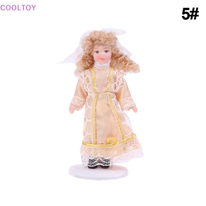 Đầm Đồ Chơi Búp Bê Màu Xanh Navy Tỉ Lệ 1: 12