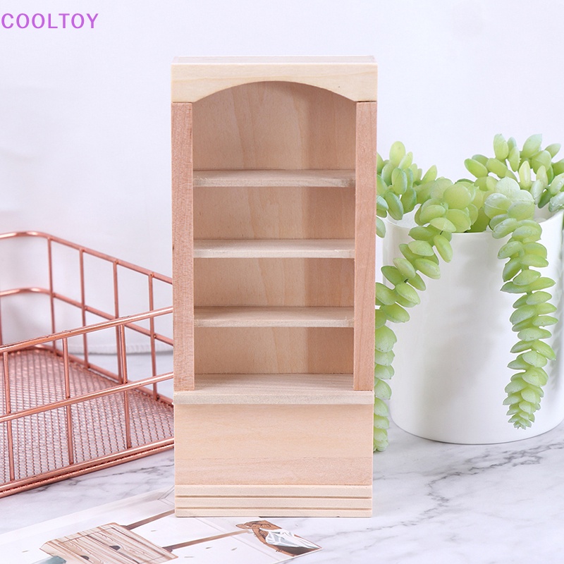 Tủ Sách / Tủ Nội Thất Mini Tỉ Lệ 1: 12 Trang Trí Nhà Búp Bê