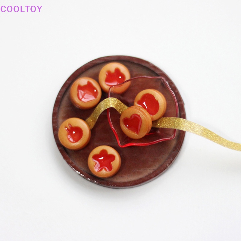 Set 6 Mô Hình Bánh Quy Mini Cho Nhà Búp Bê