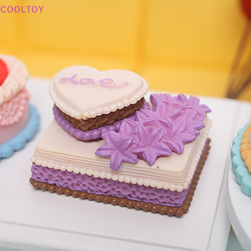 Cooltoy 1 Mô Hình Bánh Ngọt Vintage Trang Trí Nhà Búp Bê