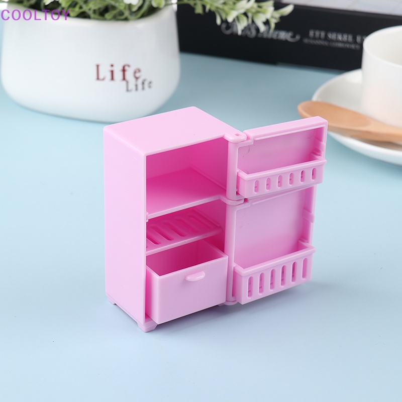 Tủ Lạnh Mini 1 / 12 Trang Trí Nhà Búp Bê