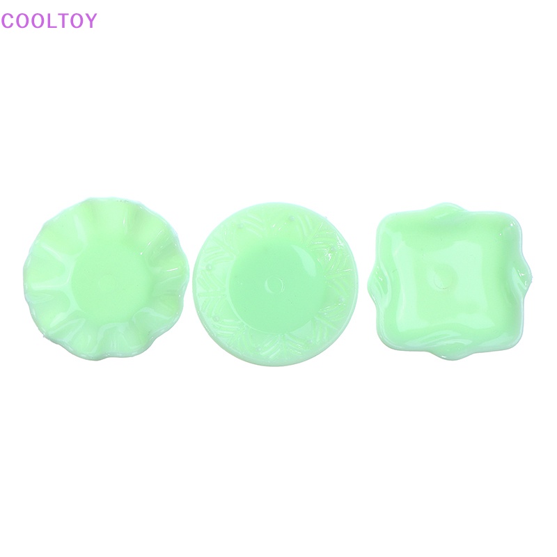 Cooltoy set 3 Dĩa Nhựa mini Đồ Chơi Cho Nhà Búp Bê