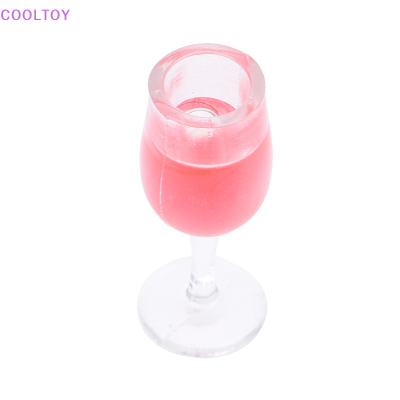 Set 5 Ly Rượu Mini Tỉ Lệ 1 / 12 Dùng Để Trang Trí Nhà Búp Bê