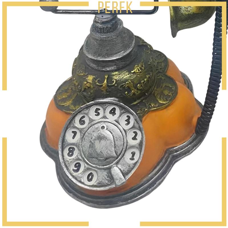 [Perfk] Mô Hình Điện Thoại Xoay Thời Trang Châu Âu Trưng Bày Cửa Sổ Nhà Ở