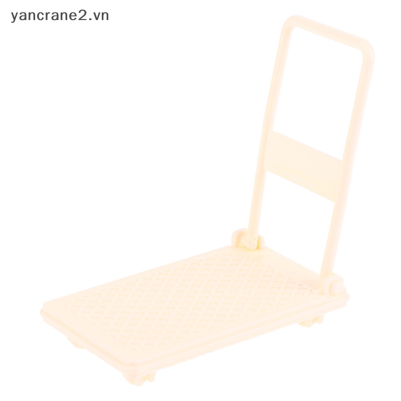 Mô Hình Xe Đẩy Mua Sắm Mini 1 / 12 Cho Nhà Búp Bê yancrane2.vn