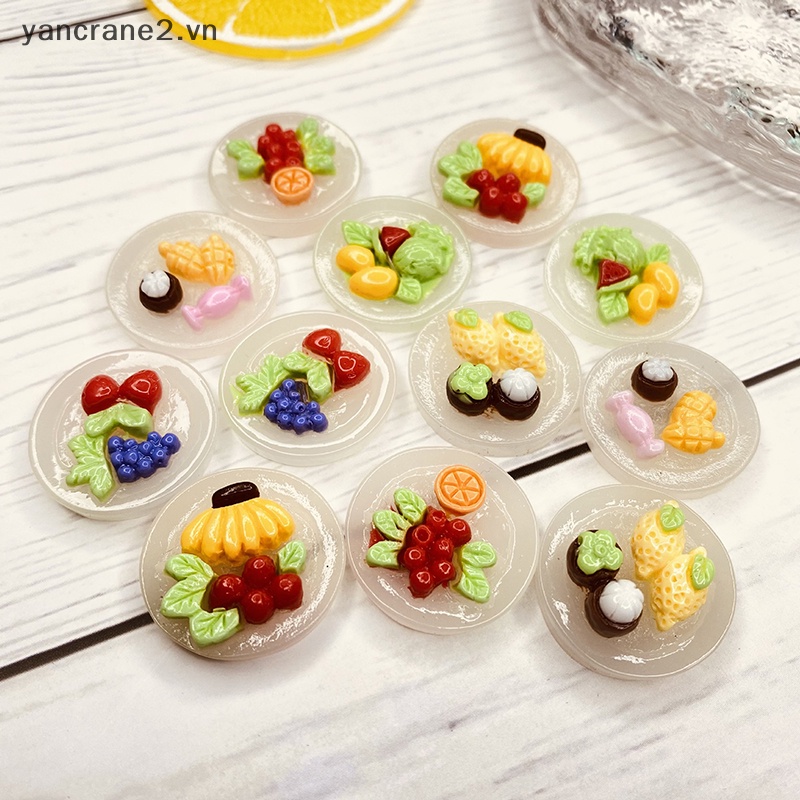 Bộ 10 Mô Hình Trái Cây Hoạt Hình Phát Sáng Đồ Chơi Trang Sức Thu Nhỏ Diy {yancrane2.vn}
