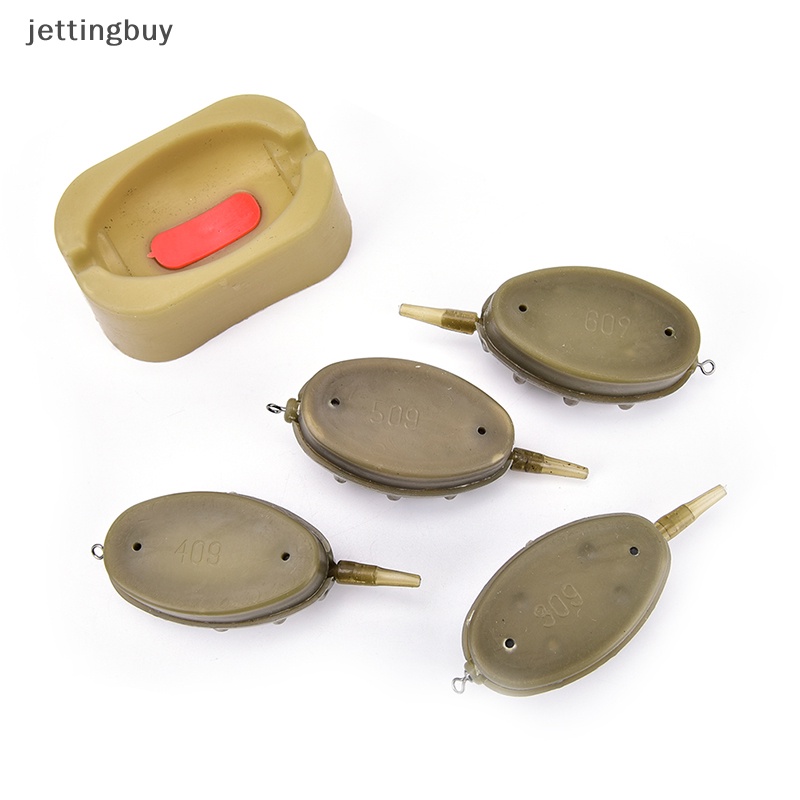 1 Hộp Đựng Phân Cách Câu Cá 4 Ngăn 15 / 20 / 25 / 35g 30 / 40 / 50 / 60g