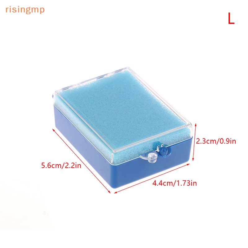 [risingmp] Hộp Nhựa Đựng Răng Giả Có Mút Xốp Làm Sạch Răng