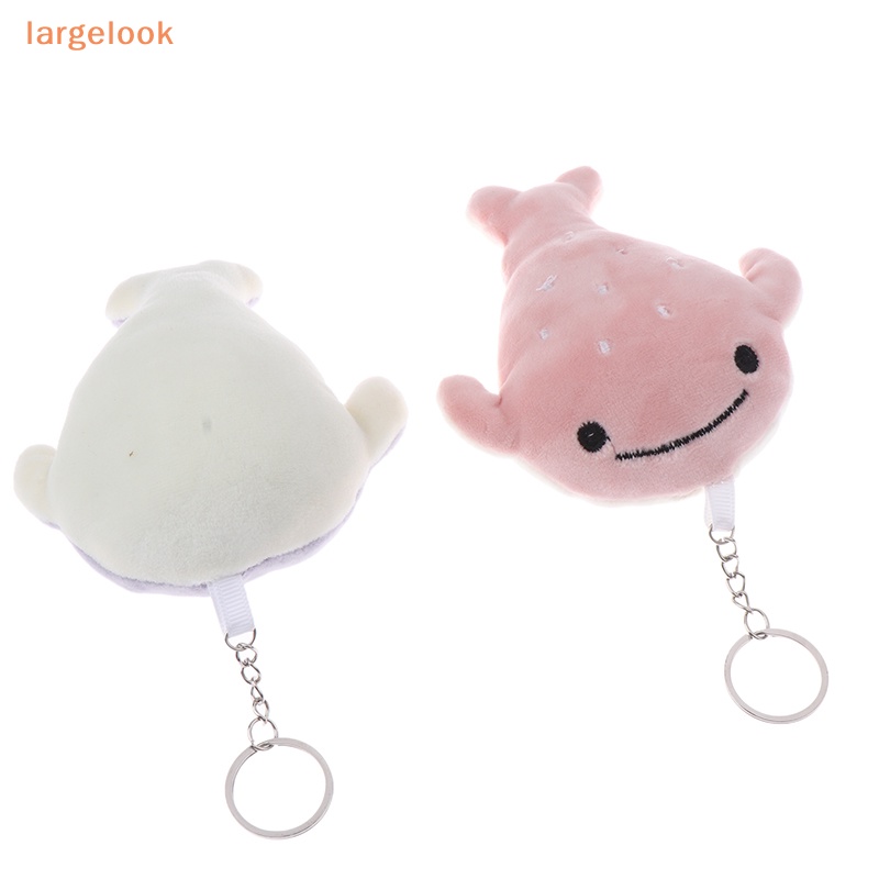 Móc Khóa Hình Cá Heo Nhồi Bông Dễ Thương