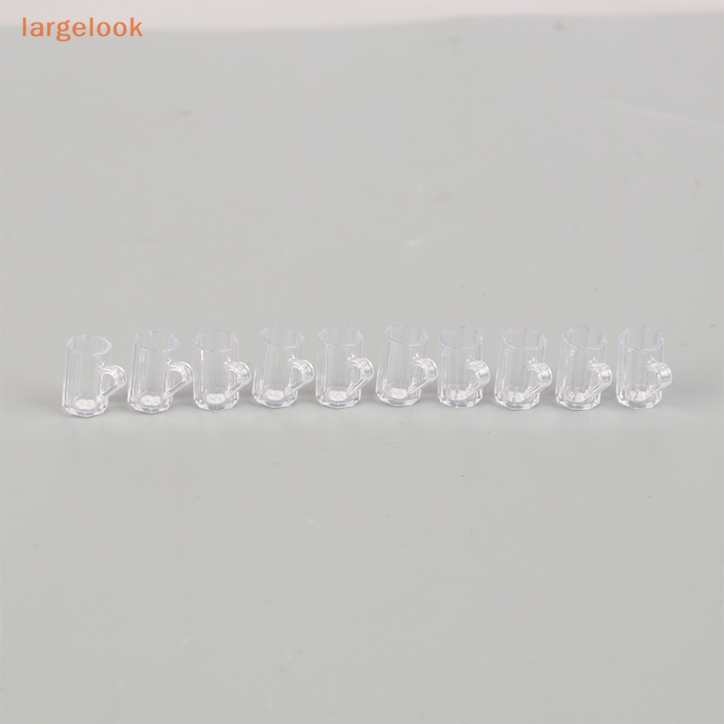 Set 10 Ly Rượu Mini Bằng Thủy Tinh Dùng Trang Trí Nhà Búp Bê