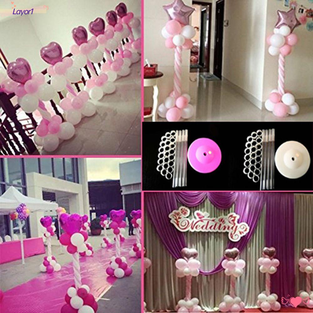 Set 1 / 4 / 55 Đế Đỡ Bong Bóng Trang Trí Tiệc Cưới / Sinh Nhật Lãng Mạn